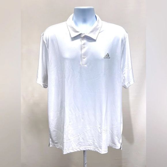🛍️ADIDAS GOLF Men’s white polo shirt size XL. - Picture 1 of 13